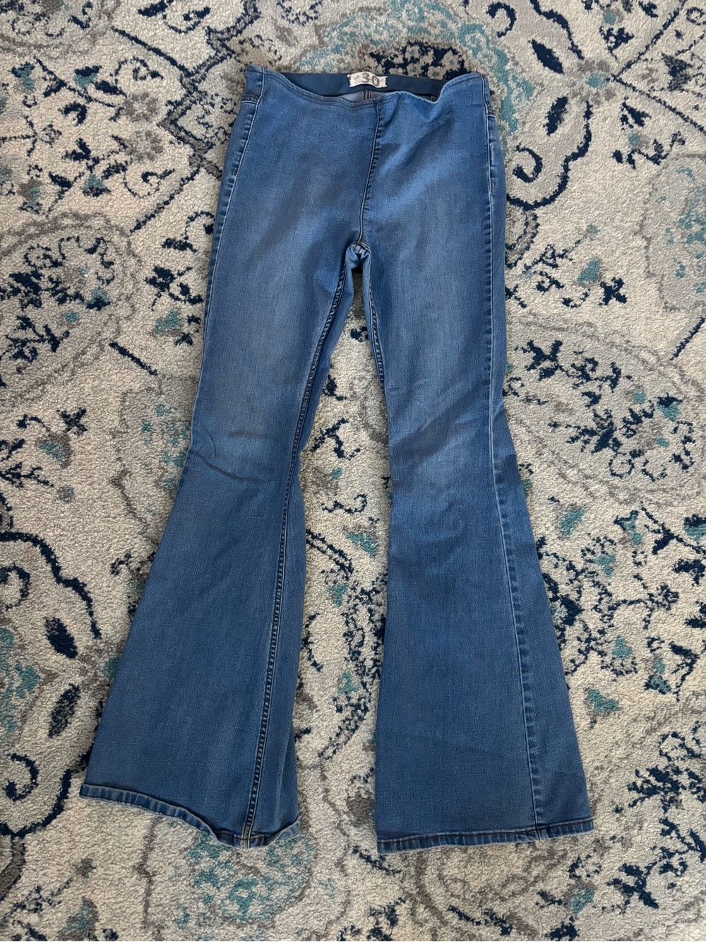 We The Free Mid-Blue Flare Jeans